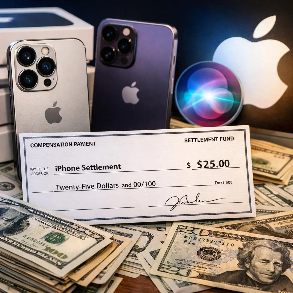 Apple согласилась выплатить 250 миллионов долларов владельцам iPhone за отсутствие ИИ Siri Компания Apple достигла соглашения о выплате 250 миллионов долларов для урегулирования коллективного иска в котором её обвиняли в введении клиентов в заблуждение относительно доступности функций Apple Intelligence Предложенное соглашение касается пользователей в США которые приобрели все модели iPhone 16 и iPhone 15 Pro в период с 10 июня 2024 года по 29 марта 2025 года Каждый кто подаст соответствующий запрос сможет получить 25 долларов за каждое подходящее устройство причем эта сумма может изменяться от 25 до 95 долларов в зависимости от объема заявок и других факторов PRO AI OFFICIAL
