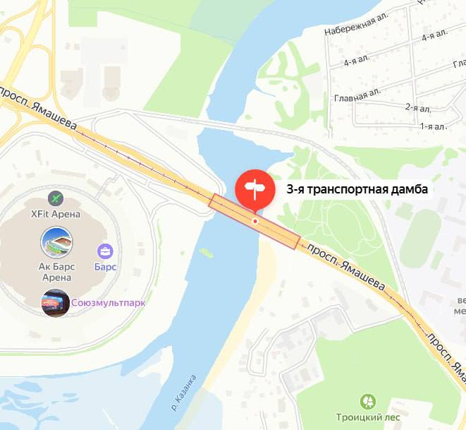 В Казани на пять месяцев перекроют движение по 3-ей Транспортной дамбе из-за ремонта асфальта. Ограничение будет действовать с 1 июня по 31 октября.