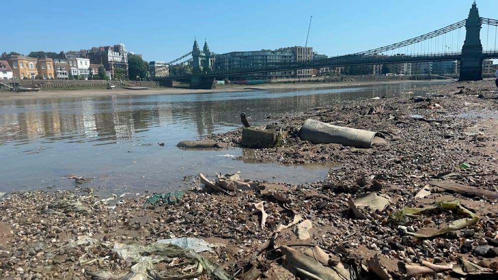В Лондоне начали убирать остров из 180 тонн влажных салфеток В западной части Лондона в Темзе образовалась целая островная свалка из влажных салфеток По данным портовой администрации Лондона около 180 тонн спрессованного мусора скопилось в районе Хаммерсмит меняя течение реки и угрожая экологии Причина в том что салфетки содержат пластик и не разлагаются в воде При этом местные жители массово смывают их в унитазы за годы они образовали слой толщиной до метра и протяженностью около 250 метров Со временем так называемый Wet Wipe Island стал символом экологических проблем британской столицы В середине августа начались работы по очистке тяжелая техника и экскаваторы вывозят отходы контейнерами Местные власти предупреждают что отходы угрожают рыбе птицам и всей экосистеме реки BILD Russian