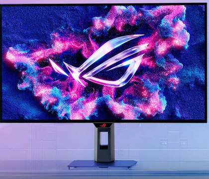 ASUS начинает продажи двухрежимного OLED-монитора ROG Strix XG32UCWG — UHD/165 Гц и FHD/330 Гц  Компания ASUS выпустила на рынок 32-дюймовый монитор ROG Strix XG32UCWG. Новинка оснащена десятибитной матрицей W-OLED третьего поколения от LG Display и способна работать в двух режимах. По умолчанию, дисплей имеет разрешение 3840 × 2160 пикселей и частоту обновления 165 Гц.  Читать далее