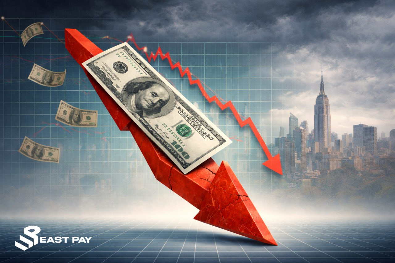 Доллар стремительно снижается курс уже опустился до 77 рублей East Pay Экономика
