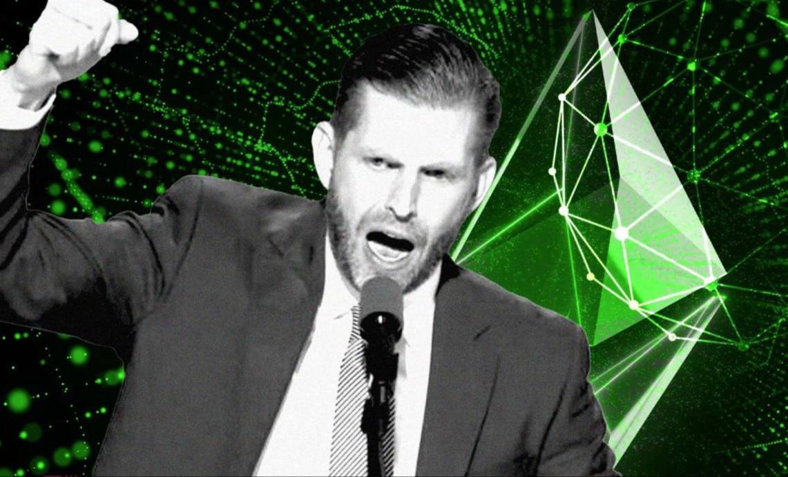 Эрик Трамп заявил, что Ethereum должен стоить больше $8000  Эрик Трамп, второй сын президента США и pуководитель проекта WLFI, считает, что ETH в настоящее время недооценён и должен торговаться выше $8000.  Эрик Трамп ранее заявлял о своих инвестициях в BTC, ETH , Solana  SOL  и Sui  SUI .     Его прогнозы имеют обыкновение не сбываться