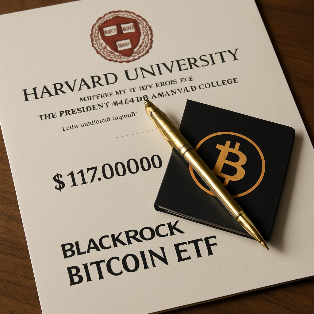 Гарвардский университет подтвердил инвестицию в размере $117 миллионов в ETF на биткоин, управляемый BlackRock.  Этот шаг подчеркивает растущее признание биткоина как стратегического резервного актива и свидетельствует о продолжающемся интересе институциональных инвесторов к криптовалютам.       Наши ссылки   Торгуем на Bybit   Pro Energy