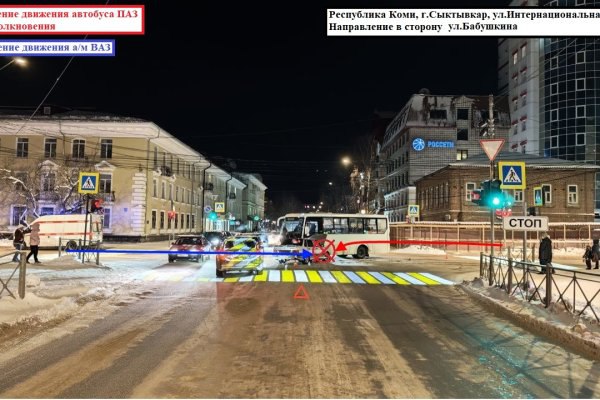 В Сыктывкаре водитель автобуса не уступил дорогу ВАЗу и спровоцировал ДТП komiinform ru news 289416