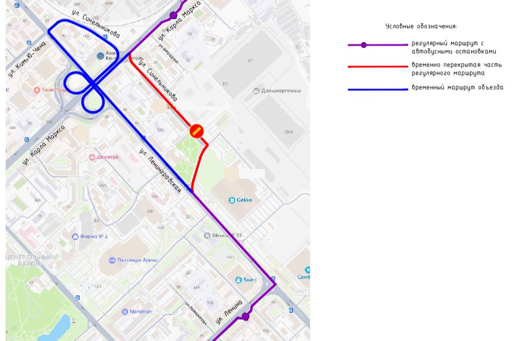 В Хабаровске улицу Синельникова перекроют с 20:00 21 июня до 23:50 22 июня. Это связано с плановыми работами по прокладке кабельных линий, сообщают в телеграм-канале «Хабаровской горэлектросети».
