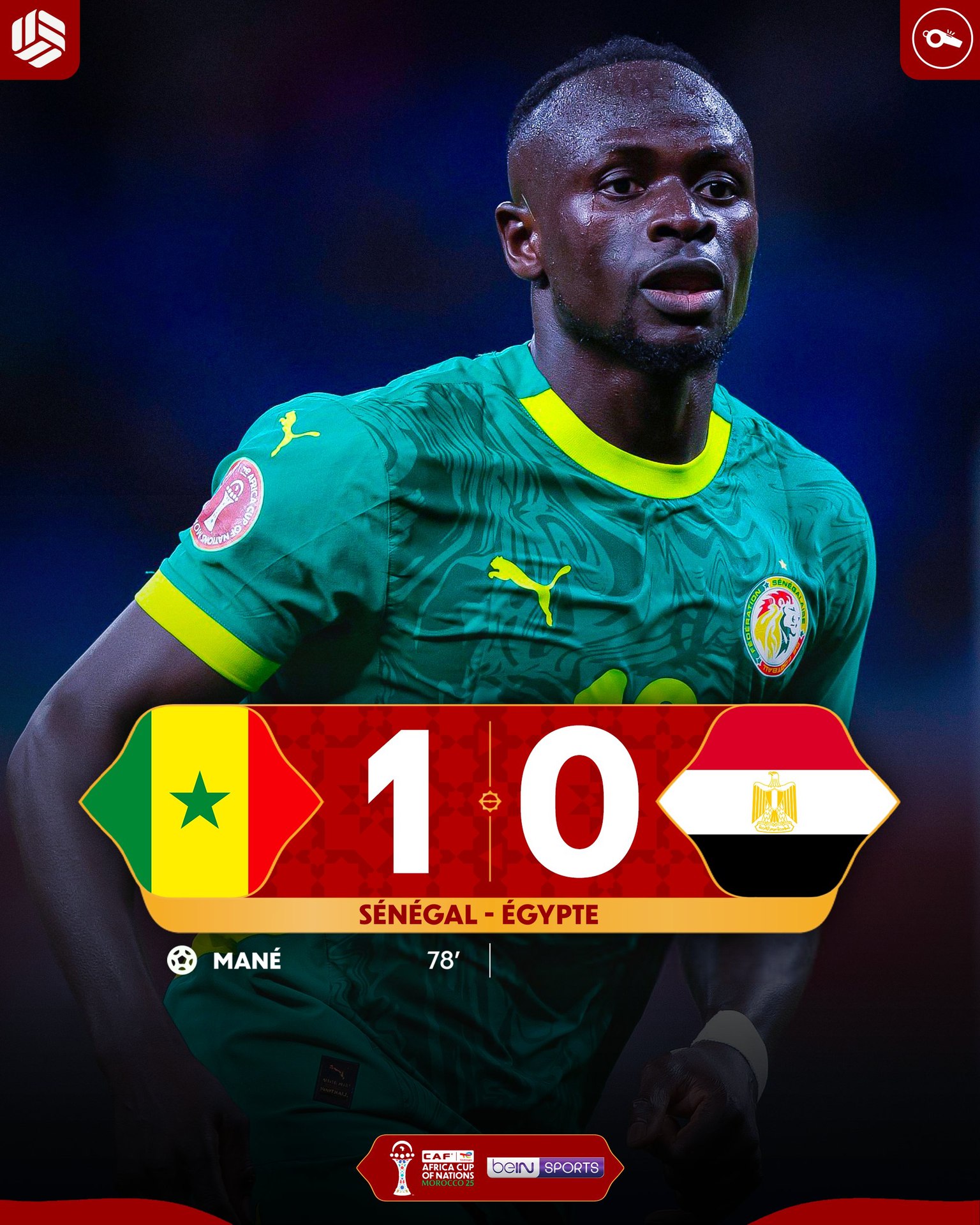Гол Мане выводит сборную Сенегала в финал Кубка африканских наций Салах и Египет остаются позади