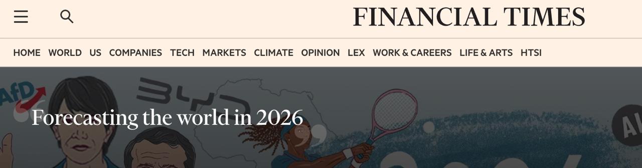 Financial Times прогнозирует что в 2026 году Зеленский не пойдет на отказ от Донбасса в рамках мирной сделки Такое мнение высказали опрошенные изданием эксперты которые попытались предсказать события на следующий год Год назад издание прогнозировало что в этом году будет заключена мирная сделка по Украине Однако газета сама признаёт что этот прогноз не оправдался Сайт Страна X Twitter Прислать новость фото видео Реклама на канале Помощь