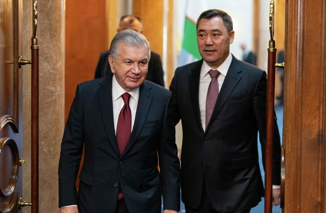 Шавкат Мирзиёев позвонил и тепло поздравил Садыра Жапарова с днем рождения искренне пожелав ему крепкого здоровья благополучия и дальнейшего процветания братскому народу Кыргызстана