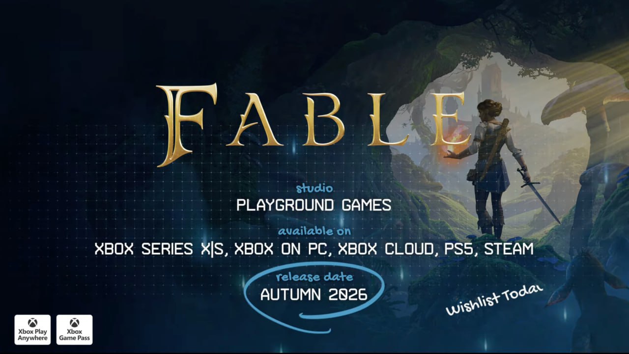 Fable выйдет осенью 2026 года Разработчики подтвердили что игроки смогут создавать своего персонажа самостоятельно Обещан глубокий фэнтези мир где у каждого NPC есть свой распорядок дня и занятия Можно будет завести роман с любым персонажем жениться и растить детей Действия игрока повлияют на его репутацию и мир Например если пинать куриц можно стать знаменитым как КУРОШЛЁП Пока неизвестно будут ли деревья расти в реальном времени Илон Маск