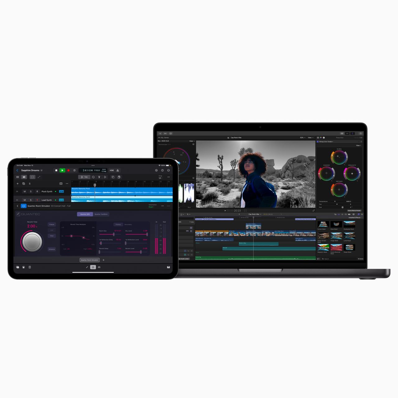 Apple выпустила масштабное обновление своих профессиональных приложений   Final Cut Pro и   Logic Pro для Mac и iPad  Подробности в постах ниже