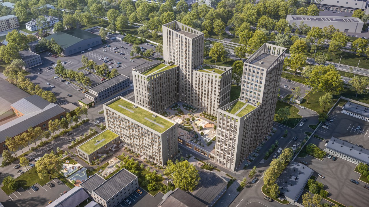 В Московском районе стартовали продажи нового проека бизнес класса GloraX Урицкого Район с уже сложившейся инфраструктурой давно нуждался в новом жилом фонде с продуманной архитектурой разнообразными планировками и сервисной инфраструктурой В шаговой доступности от комплекса расположен парк имени Урицкого метро Северный вокзал В 7 15 минутах находится пять детских садов школа и две гимназии Комплекс реализуется на участке площадью 1 2 га и будет состоять из трёх корпусов 8 20 этажей с 543 квартирами от студий до четырёхкомнатных лотов Среди однокомнатных квартир есть эксклюзивные варианты с собственной террасой площадью 34 кв м На территории появятся встроенный детский сад ФОК комьюнити центр зоны отдыха и спорта а первые этажи займут коммерческие помещения Для автомобилей предусмотрен двухуровневый подземный паркинг на 300 машино мест