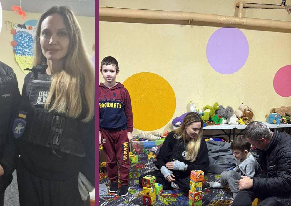 Анджелина Джоли приехала в Херсон СМИ