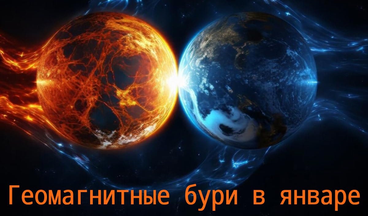 В январе 2025 года ожидается умеренная солнечная активность.    Прогнозируются магнитные бури различной интенсивности.   Буря средней мощности придется на 10 января, при этом с 11 по 13 января магнитосфера по-прежнему будет напряженной и возбужденной. Ближе к концу месяца, 17 и 19 января, также будет неспокойно – 4-5 баллов по шкале Kp  Кр-индекс выражается в баллах от 0 до 9 .   Такие возмущения магнитного поля могут создавать некоторые перебои в спутниковой навигации и энергетических системах.     Учитывайте это при планировании важных дел.