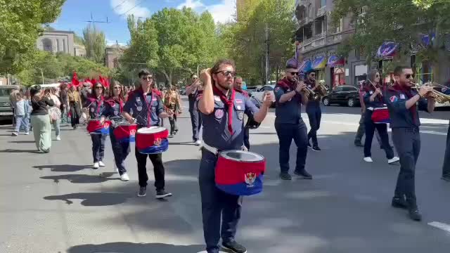 Марш Независимости и военные шествия в Ереване 21 сентября
