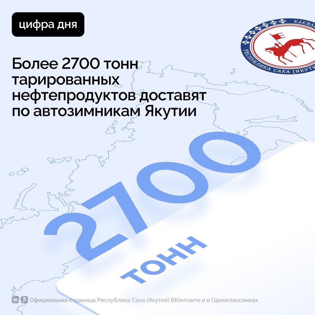 АО «Саханефтегазсбыт» утвердило план завоза и реализации тарированных нефтепродуктов в отдалённые и труднодоступные населённые пункты Якутии на 2025 год. Доставка будет осуществляться по сезонным автомобильным дорогам в зимний период и навигацию.    Согласно плану, в арктические районы, такие как Верхоянский, Эвено-Бытантайский, Усть-Янский, Булунский, Аллаиховский, Абыйский, Момский, Нижнеколымский, Среднеколымский, Верхнеколымский, Оленёкский и Анабарский, доставят более 1920 тонн нефтепродуктов.      Сёла Амгинского, Усть-Алданского, Вилюйского, Верхневилюйского, Сунтарского, Жиганского, Олекминского, Таттинского, Намского, Томпонского, Хангаласского и Кобяйского районов, где отсутствует круглогодичная транспортная доступность, получат свыше 760 тонн топлива. В наслега Алданского района будет поставлено более 67 тонн. Всего по автозимникам планируется доставить около 2748 тонн тарированных нефтепродуктов.      Генеральный директор АО «Саханефтегазсбыт» и народный депутат Якутии Виктор Лебедев подчеркнул важность обеспечения труднодоступных населённых пунктов республики качественными нефтепродуктами.      Заключение договоров на поставку тарированных нефтепродуктов начнётся в январе 2025 года. Отмечается, что за предыдущие годы у потребителей накопилась значительная задолженность за топливо и тару. Поэтому договоры на поставку и реализацию тарированных нефтепродуктов заключаются с контрагентами только при условии, что их задолженность перед Обществом не превышает 100 тысяч рублей.      Кроме того, с конца 2024 года в рамках программы импортозамещения «Саханефтегазсбыт» переходит на использование российского сырья для изготовления многоразовых канистр для тарированных нефтепродуктов, что обеспечивает их морозостойкость, безопасность и экологичность.        #ПравительствоЯкутии