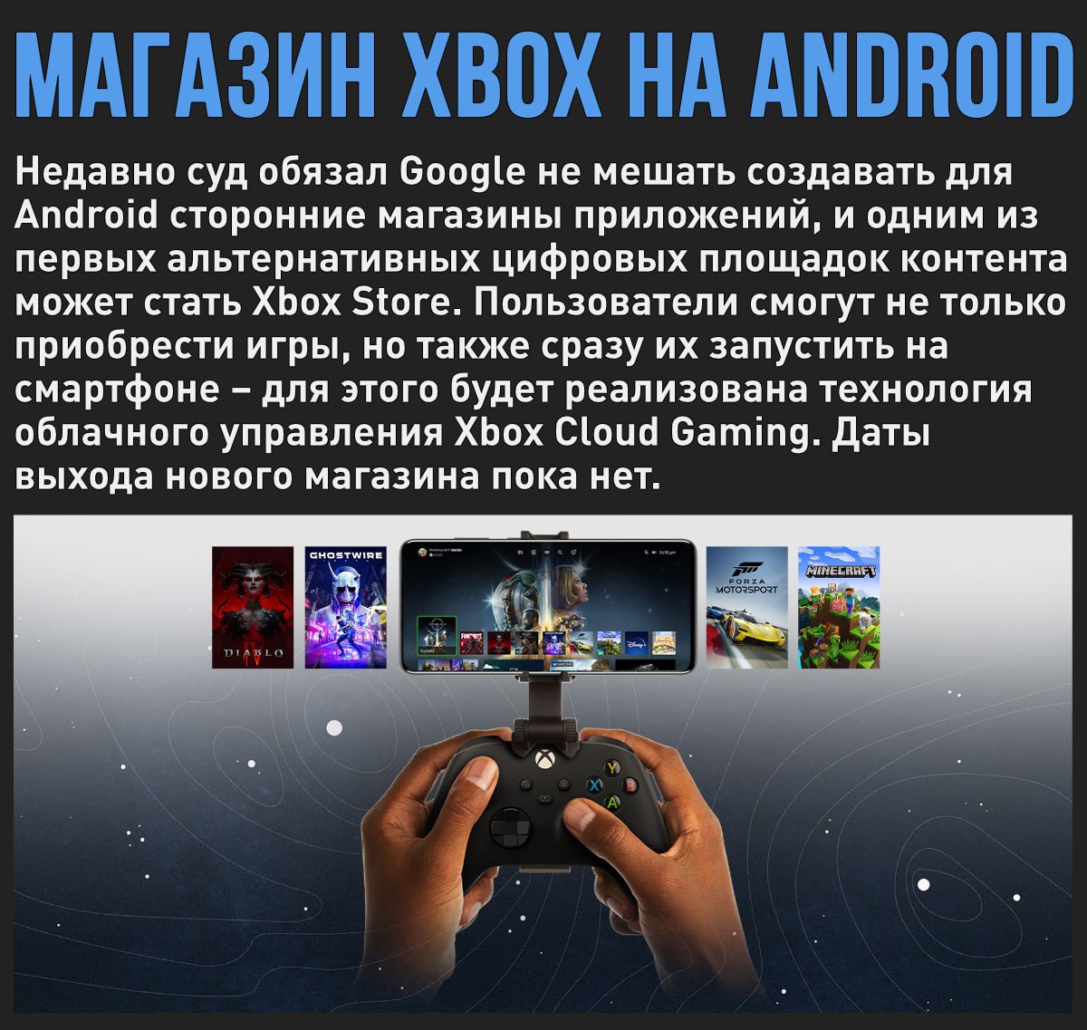 Microsoft готовит магазин игр Xbox для Android  Мой Компьютер