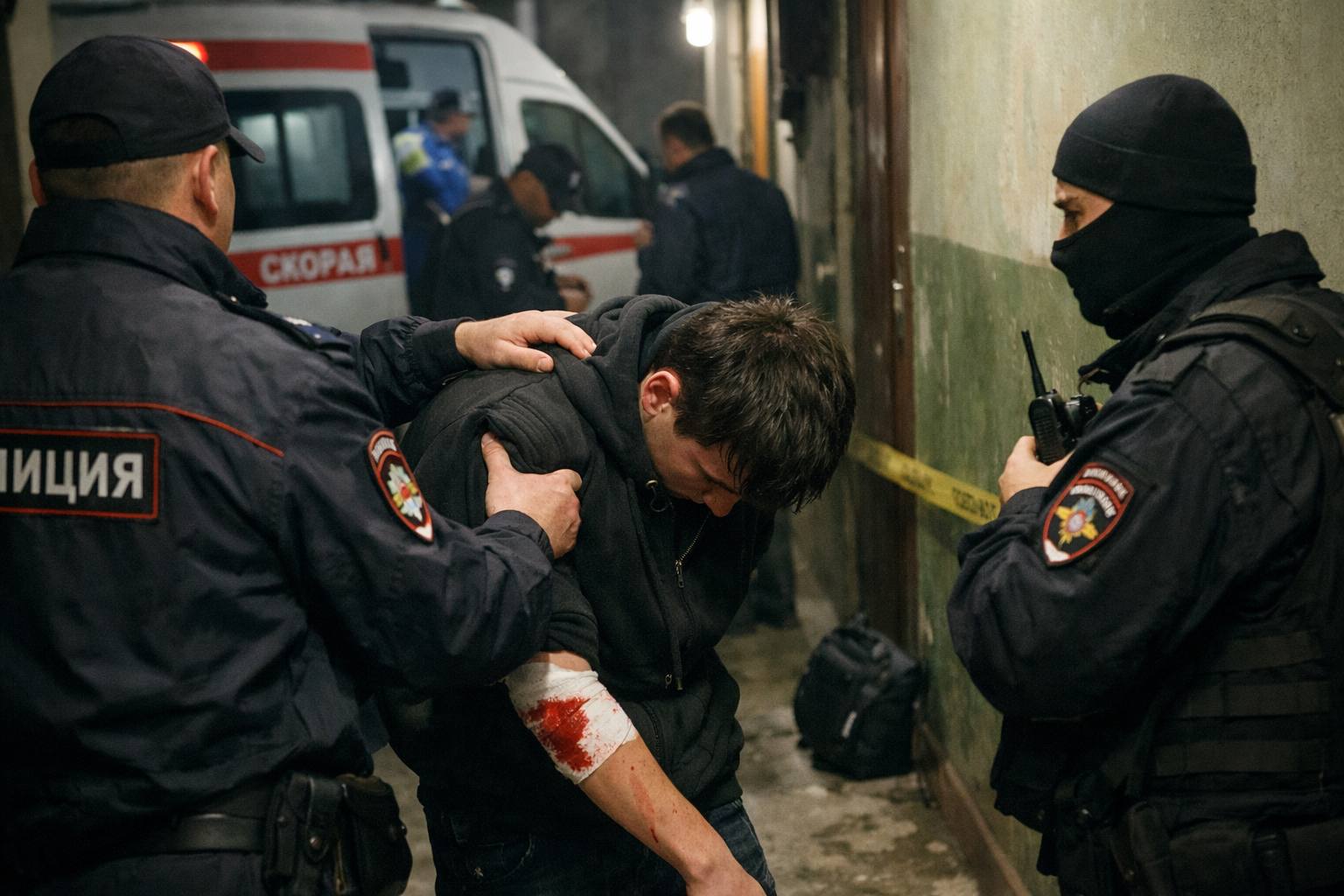 17 летний подросток напал с ножом на родственников и ранил себя Причиной мог стать разлад в семье Юный житель города Сясьстрой попытался убить двух пожилых родственников в квартире на улице Карла Маркса Пострадавших пенсионеров с несколькими ножевыми ранениями госпитализировали в среднем и удовлетворительном состоянии Предварительная причина нападения семейный конфликт сообщили в ГУ МВД по Петербургу и Ленобласти Подростка задержали возбуждено уголовное дело о покушении на убийство TodaySPb   Новости GradSPb   Места СПб