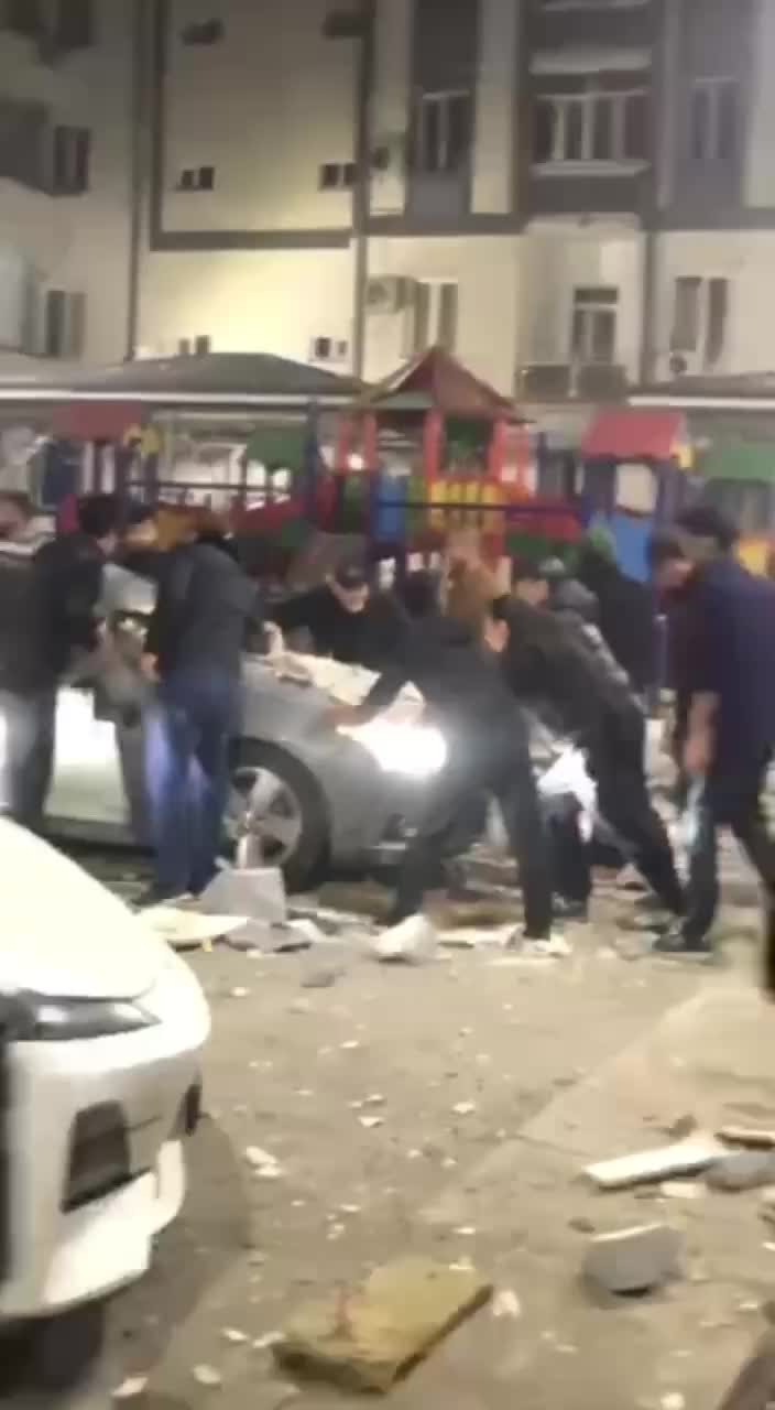 Взрыв газа в жилом комплексе Российский в Ставрополе