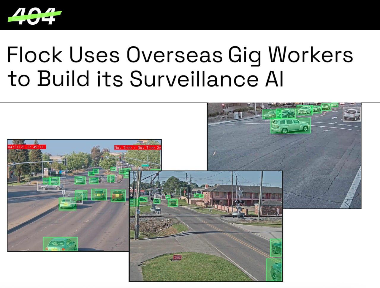 Умные камеры слежения за американцами и их машинами оказались фрилансерами из Филиппин они 24 7 смотрят записи и вписывают номера машин Эти умные камеры стартапа Flock уже развесили по всей стране Они куплены полицией по госконтрактам для поиска машин расследований контроля всего что двигается все данные в надежных филиппинских руках concertzaal