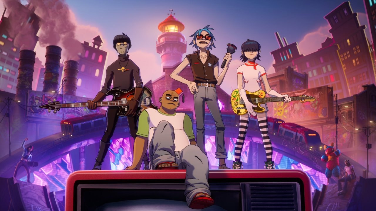 Завтра в Fortnite начнётся кроссовер с Gorillaz в игре появятся скины всех четырёх участников виртуальной группы тематические предметы и несколько песен которые получится исполнить в музыкальном режиме А 27 августа в игру добавят облик Сайтамы из Ванпанчмена   dtf ru games 3987056