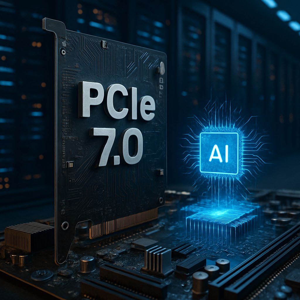 Официально выпущен стандарт PCIe 7.0, предназначенный для приложений с высокими требованиями к данным, в частности, связанного с искусственным интеллектом. Новый стандарт предлагает теоретическую максимальную пропускную способность в 512 ГБ/с и ориентирован на гипермасштабируемые дата-центры и высокопроизводительные вычисления. Хотя в данный момент основной акцент не делается на потребительском оборудовании, этот шаг подчеркивает растущие требования технологий ИИ к мощным возможностям обработки данных. Ассоциация PCI Special Interest Group выделяет инициативу как важный шаг в развитии инфраструктуры, необходимой для прогресса в области ИИ. #PCIe #AI #технологии AI OFFICIAL