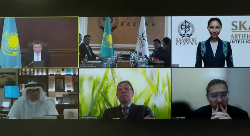 Президенты Азербайджана и Казахстана посетили Международный центр искусственного интеллекта в Астане