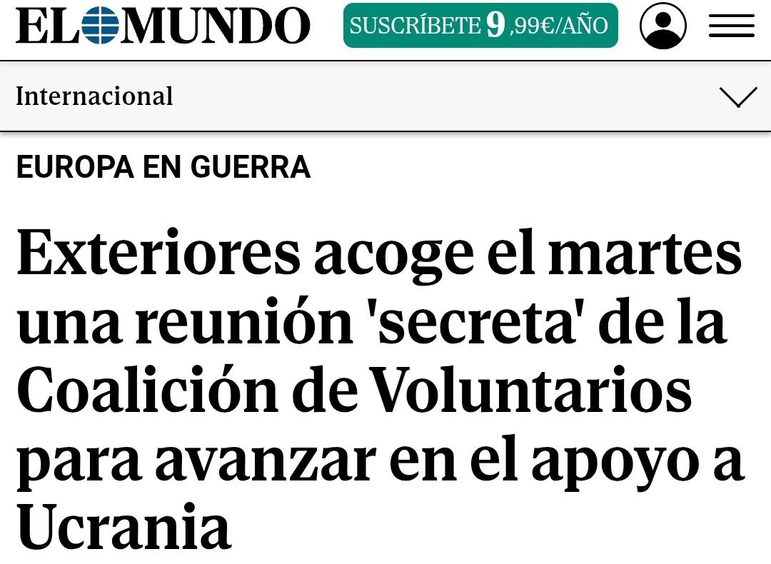 МИД Испании проведет 4 ноября в Мадриде секретную встречу коалиции желающих по поддержке Украины газета El Mundo По информации издания во встрече примут участие делегаты 35 стран Caucasian bureau