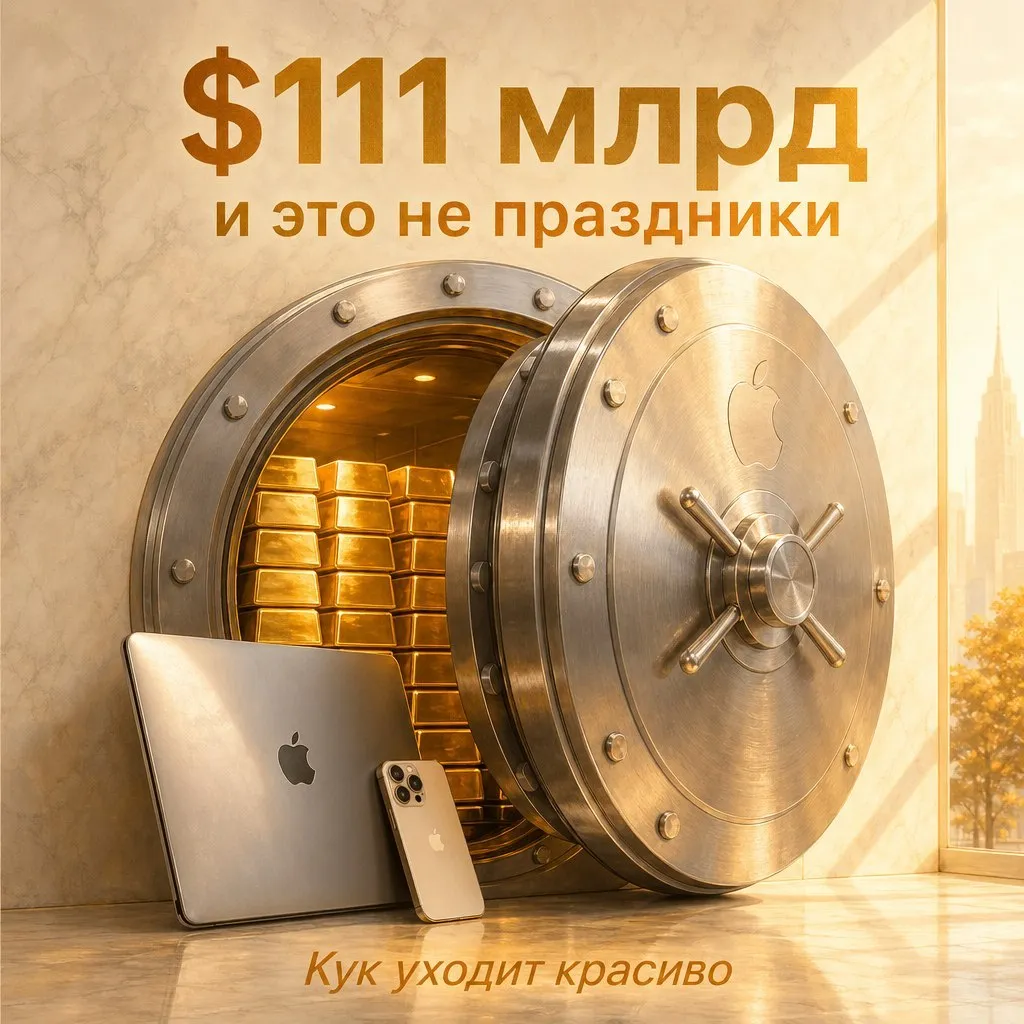 Apple заработала 111 млрд за квартал и это не праздничный сезон Второй финансовый квартал обычно тихий праздники позади новых устройств ещё нет Но в этот раз MacBook Neo и iPhone 17e так хорошо зашли что выручка выросла почти на 17 а чистая прибыль подскочила на 19 и достигла 29 6 млрд Одни только айфоны принесли 56 9 млрд больше половины всей выручки Через пять месяцев Тим Кук уходит с поста CEO и следующий отчёт станет для него последним Джон Тернус получит компанию в отличной форме ну и заодно кресло одного из самых влиятельных людей в мире AppleInsider в MAX Подписаться