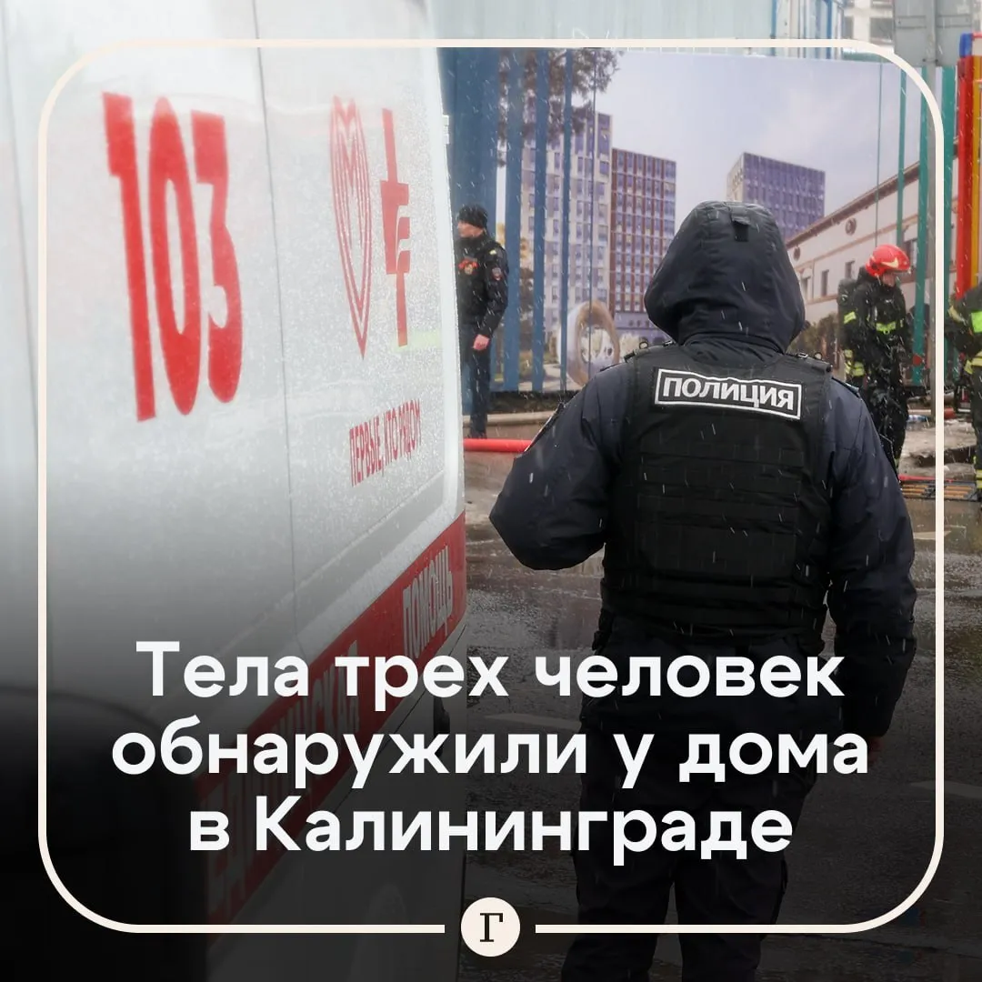 Трехлетний ребенок и две женщины выпали из окна жилого дома в Калининграде Тела 70 летней россиянки ее 41 летней дочери и маленького внука обнаружили ранним утром под окнами многоэтажки в Ленинградском районе города Семья жила на девятом этаже у пенсионерки была диагностирована шизофрения По данным СМИ пожилая женщина оставила предсмертную записку Полиция выясняет обстоятельства случившегося Читайте Газету Ru в MAX