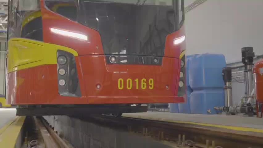 В Верхней Пышме стартовали испытания первого в России беспилотного трамвая