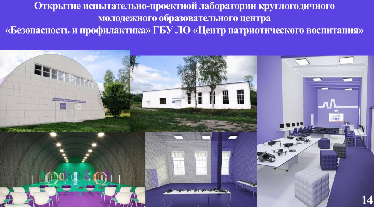 Молодежь Ленобласти научится собирать дроны.   В 2025 году в регионе откроют испытательно-проектную лабораторию беспилотников. Она появится на базе образовательного центра «Безопасность и профилактика». Об этом на аппаратном совещании в правительстве доложил первый зампредседателя комитета по молодёжной политике Михаил Соколов.  Также в рамках федеральной программы «Регион для молодых» проведено 10 мероприятий и учебных проектов.  В 2026 году в Ленобласть направлено 53,9 млн рублей. Средства пойдут на развитие пространства «Арт-Двор», закупку оборудования, разработку актуальных образовательных программ, создание молодёжного пространства «Скворечник» в Тихвине.