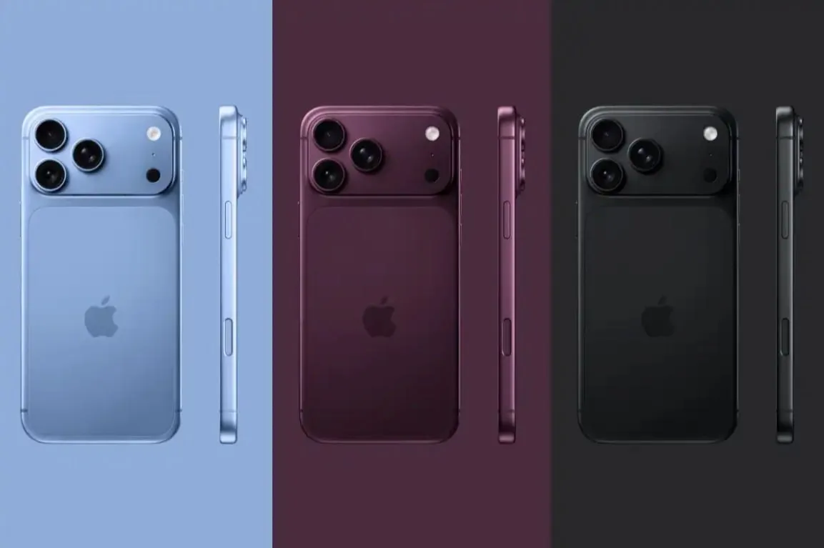 iPhone 18 Pro выйдет в цвете Лентача выяснили инсайдеры На самом деле цвета называются Light Blue Dark Cherry и Dark Grey На фото рендер как могут выглядеть новые айфоны по слитым данным А что ещё случилось