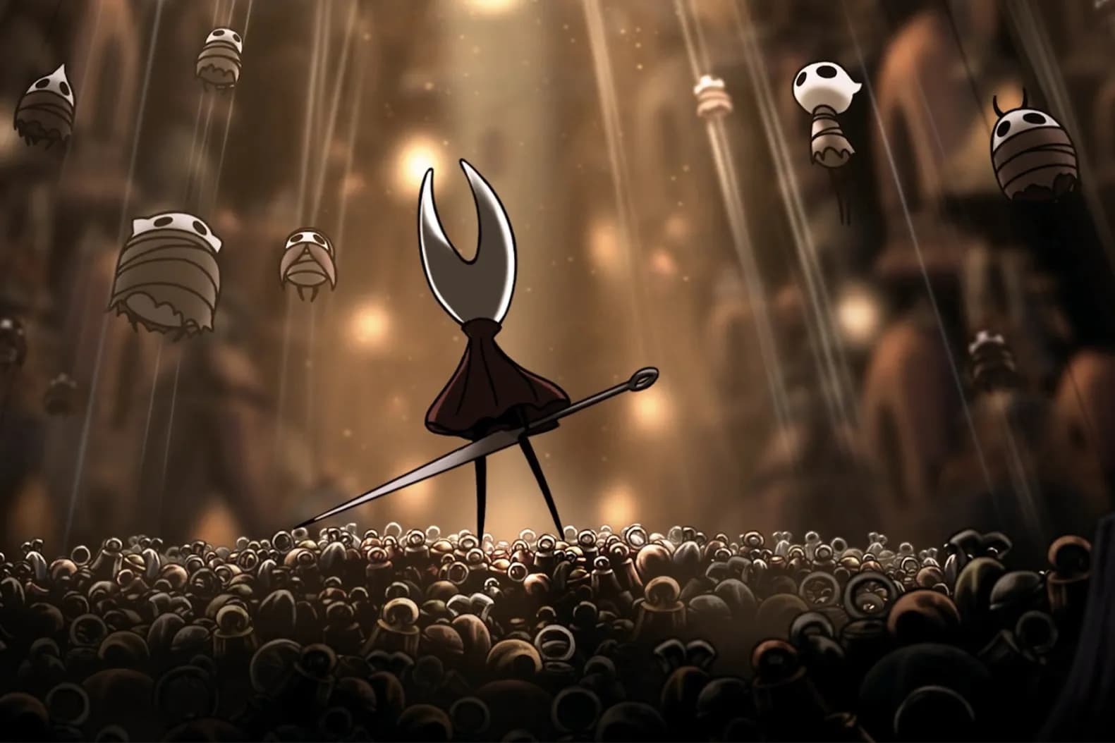 Team Cherry не планирует Hollow Knight 3 в ближайшие годы но работа над крупными DLC для Silksong уже кипит Ари Гибсон считает что было бы здорово успеть сделать еще несколько других игр до пенсии