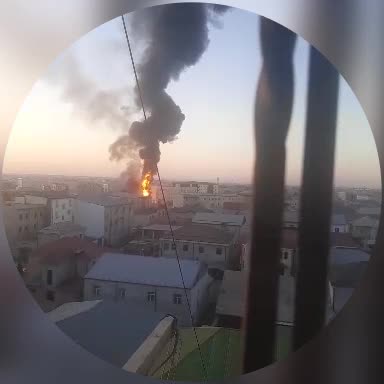 Пожары на мобильной АЗС в Ургенче и грузовике на трассе «Умба - Кандалакша»