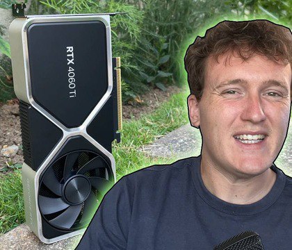 RandomGaminginHD протестировал GeForce RTX 4060 Ti на 8 ГБ в ААА-играх в 2025 году Автор YouTube-канала RandomGaminginHD приобрел подержжаную GeForce RTX 4060 Ti с 8 ГБ видеопамяти в исполнении Founders Edition от NVIDIA за 200 фунтов почти 22 тысячи рублей и решил выяснить, насколько она хороша в реалиях 2025 года. В 2023 году GeForce RTX 4060 Ti на 8 ГБ ругали за малый объем видеопамяти и слишком высокий ценник. Тянет ли она современные ААА-игры сейчас? Читать далее