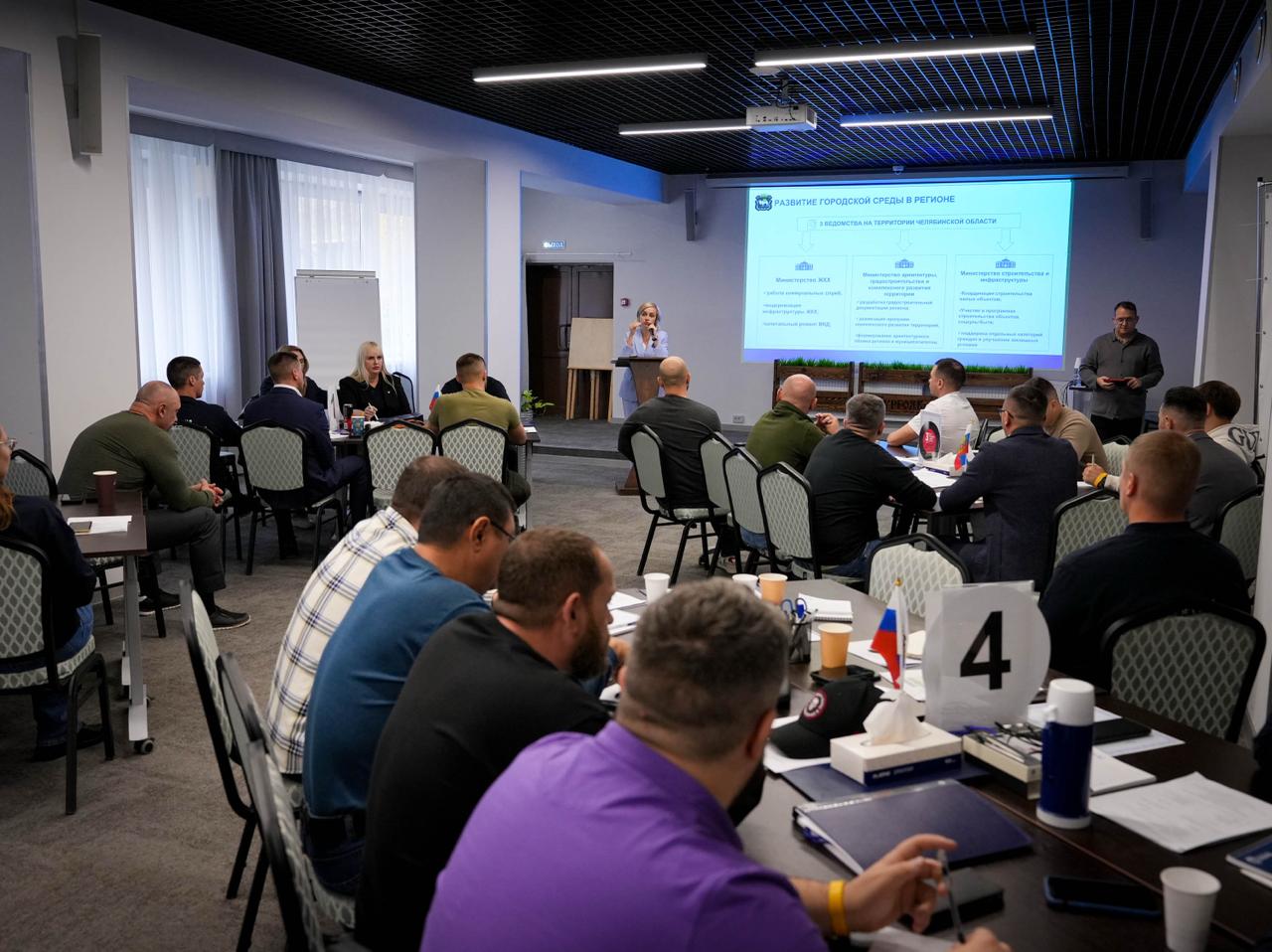 Южноуральские министры поделятся опытом с участниками СВО Сегодня губернатор Челябинской области Алексей Текслер заслушал доклад о работе фонда Объединение РФ за 2025 год Напомним что организация оказывает помощь ветеранам спецоперации и их близким Глава Южного Урала подчеркнул что в решении проблем ветеранов для полноты картины необходимо опираться не только государственные ресурсы но и на мнения независимых экспертов В свою очередь директор фонда Анатолий Ерёмин рассказал что на встрече с губернатором обсуждался вопрос развития методологического центра по обучению бойцов Принято решение что на его базе будут регулярно проводиться встречи ветеранов специальной военной операции с министрами регионального правительства Это позволит не только достичь образовательных целей но и поможет ребятам в практическом решении проблем в своих муниципалитетах подчеркнул Ерёмин eugenejut