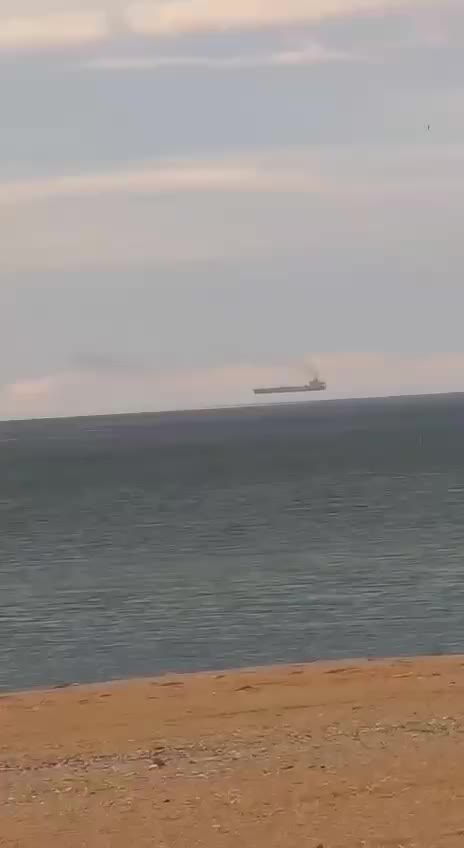 Фата Моргана: редкое оптическое явление над Азовским морем