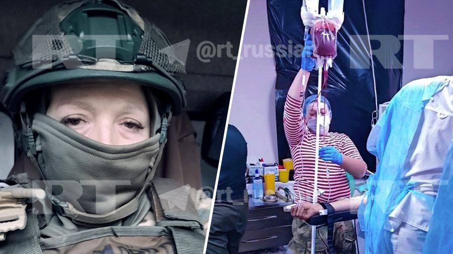 Реаниматологи спасли в ДНР бойца с оторванной при разрыве снаряда рукой. Он потерял много крови, реанимация длилась 40 минут. Шансы у парня были почти нулевые. RT узнал у медика госпиталя первой линии эвакуации с позывным Пчёлка историю, которую иначе как чудом сложно назвать. «Я обложила его голову льдом, чтобы мозг меньше страдал. Периодически заглядывала к нему, контролировала состояние. Когда я увидела утром, что он пришёл в себя, была в шоке. Он ответил на мои вопросы, то есть мозг, несмотря на долгую реанимацию, не умер. Такие чудеса происходят нечасто, но они бывают», — рассказала она. За три года СВО врач помогла выжить сотням солдат. Среди них — боец, поступивший с осколком между двух половинок головного мозга. Пчёлка хорошо помнит и атаку вэсэушников на госпиталь в ДНР, в котором тогда в двух помещениях шли три операции. Снаряд HIMARS влетел в одно из них: «Ракеты снесли крышу над нами — было видно небо. Лифты и лестницы были разрушены, спускали раненых по верёвкам». Сама Пчёлка из Петербурга, на фронт хотела ещё до начала СВО. Почему — объяснила: «В 2014-м, когда в Донбассе начался ад, мои дети тогда были ещё школьниками, не могла их оставить. Но помогала волонтёрам в сборах для бойцов. А когда дочери с сыном стали самостоятельными, уволилась с работы и поехала за ленточку». За время в зоне конфликта погибло много коллег Пчёлки, не раз били и по машинам реанимации, в которых была она, — обошлось: «Таким образом враги пытаются ликвидировать тех, кто ставит на ноги раненых российских военнослужащих». Подписаться Прислать новость Читать аналитику