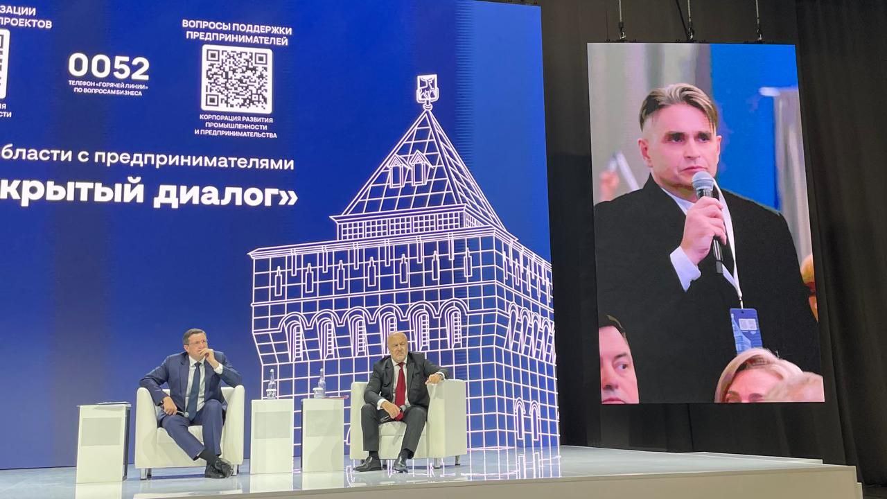 Участник проекта СВОй бизнес представил свой коммерческий проект по созданию Музея истории города в макетах Губернатору Нижегородской области Г С Никитину