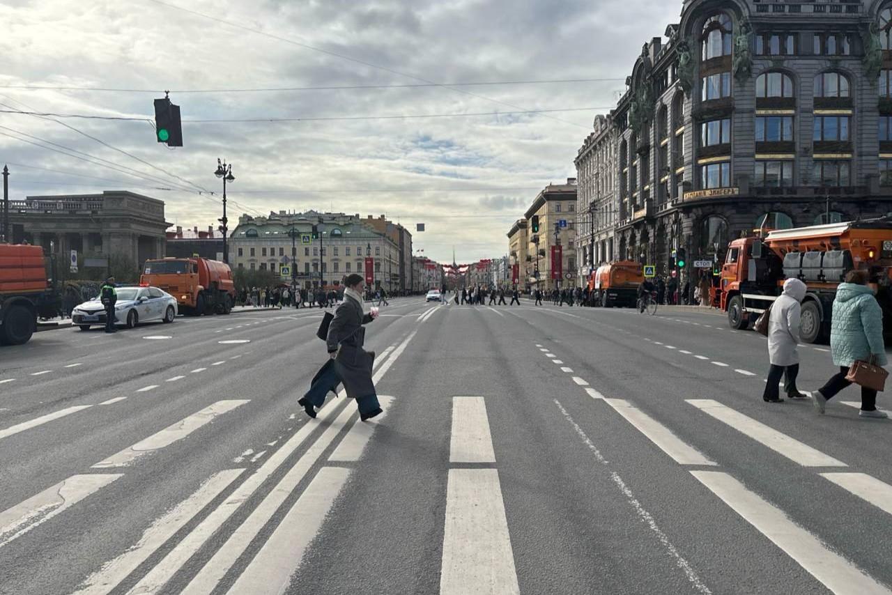 В Петербурге семибалльные пробки. Центр города парализован