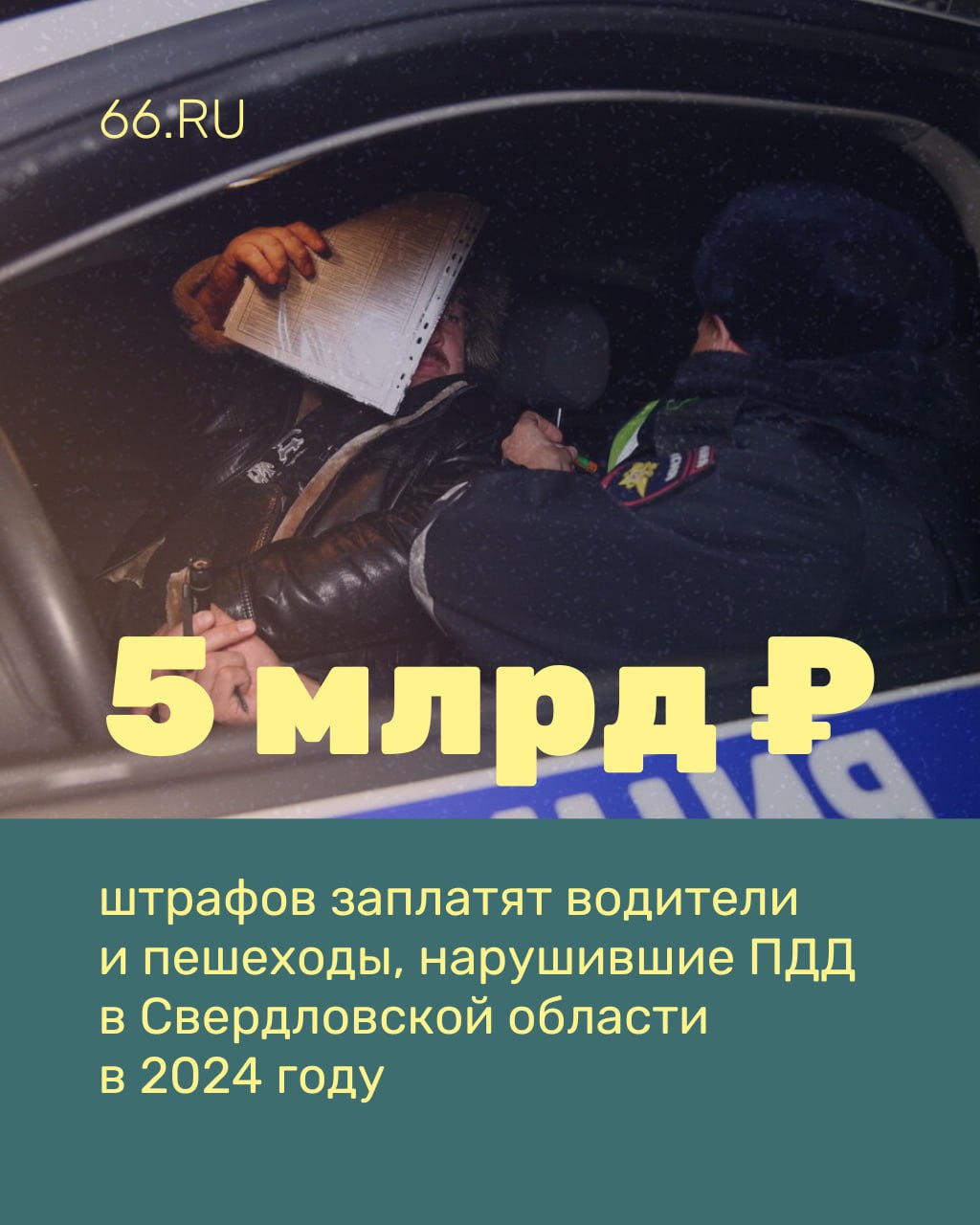 Штрафовать за нарушение ПДД стали чаще в Свердловской области. Водители и пешеходы заплатят миллиарды рублей   За год полицейские выписали 7 миллионов постановлений  на миллион больше, чем в 2023-м , рассказал глава Госавтоинспекции региона Алексей Спиридонов. Общая сумма штрафов тоже выросла на 500 миллионов рублей.  Эти деньги идут в областной бюджет и региональные дорожные фонды. Оттуда их распределяют на ремонт дорог и тротуаров.     Новости из Екатеринбурга