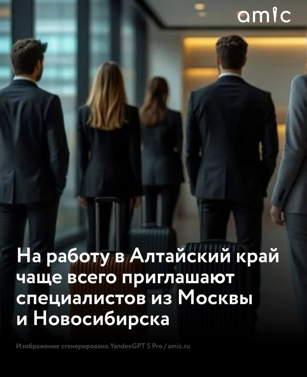 Интерес компаний в Алтайском крае вызывают специалисты из Москвы, но в первую очередь стараются рассматривать кандидатов из родного региона    «Специалисты из Москвы получили 19 тыс. предложений о работе  2,5% от всего объема с начала года , из Новосибирской области  1,5%, или более 11,4 тыс. , из Санкт-Петербурга  1,3% приглашений, или 9,8 тыс. », — сообщает hh.ru.  Также в десятку регионов, из которых чаще остальных приглашают на вакансии, вошли Краснодарский край  1,2% , Московская область  0,9% , Свердловская область  0,7% , Кемеровская область и Красноярский край  по 0,6% , Республика Башкортостан  0,5% .  Больше всего приглашений компании в Алтайском крае отправили иногородним кандидатам на вакансии из сфер:   Продаж, обслуживания клиентов  43,2 тыс. ;  Маркетинга, рекламы, PR  28 тыс. ;  Административного персонала  27,5 тыс. ;  Искусства, развлечений, массмедиа  22,8 тыс. .
