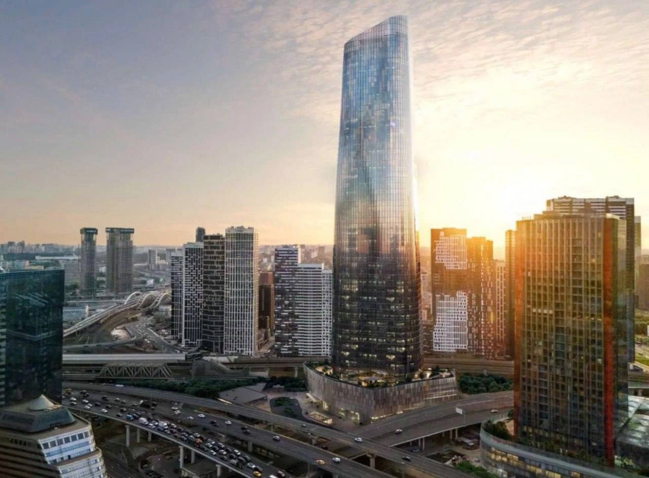 Рядом с Москва Сити возведут небоскрёб TOP Tower высотой 299 метров и с 64 этажами Он станет вторым по высоте в столице Сдачу объекта планируют в 2029 году