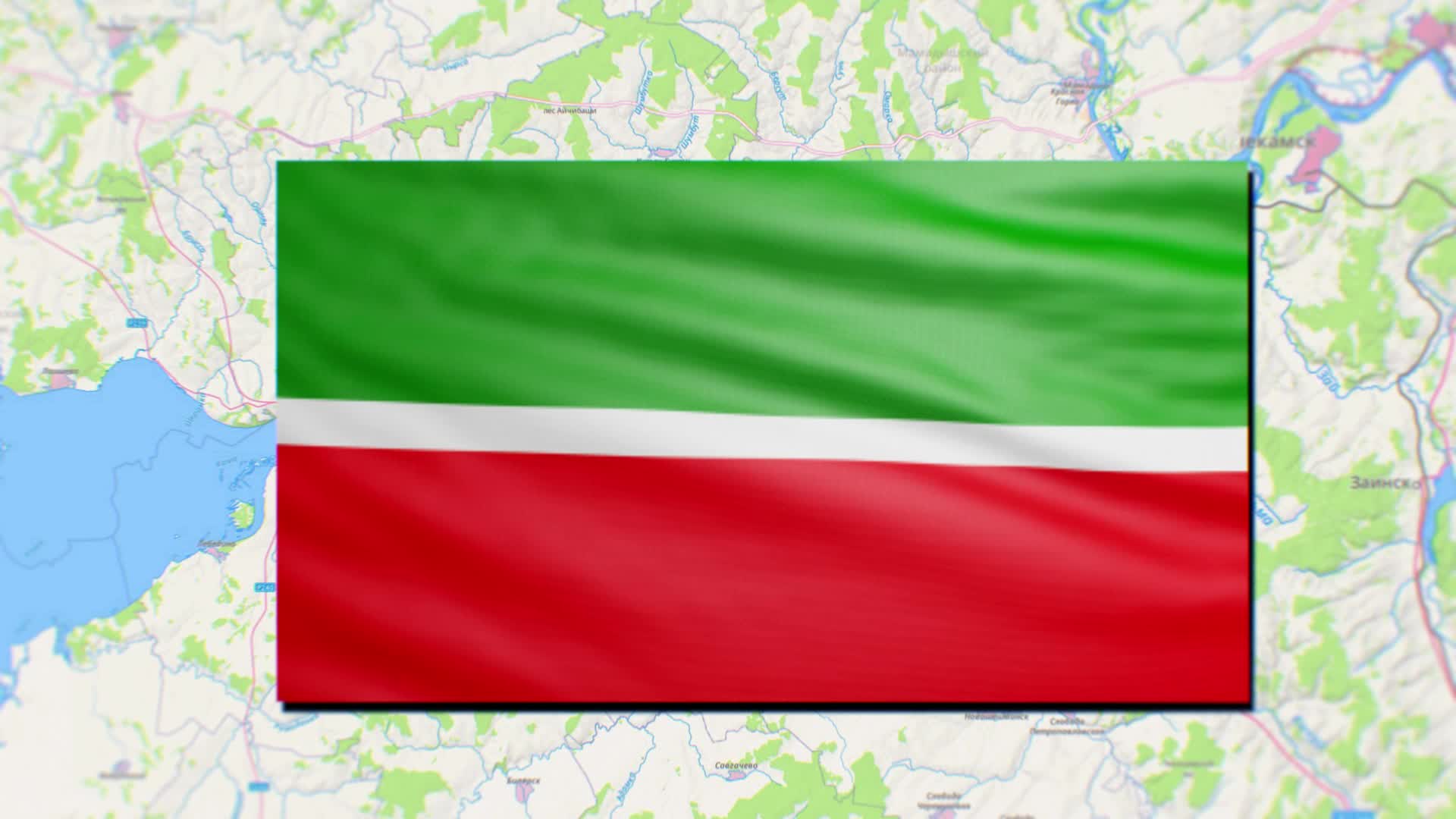 Расширение использования государственных символов в Чувашии и акция ко Дню флага ЛНР