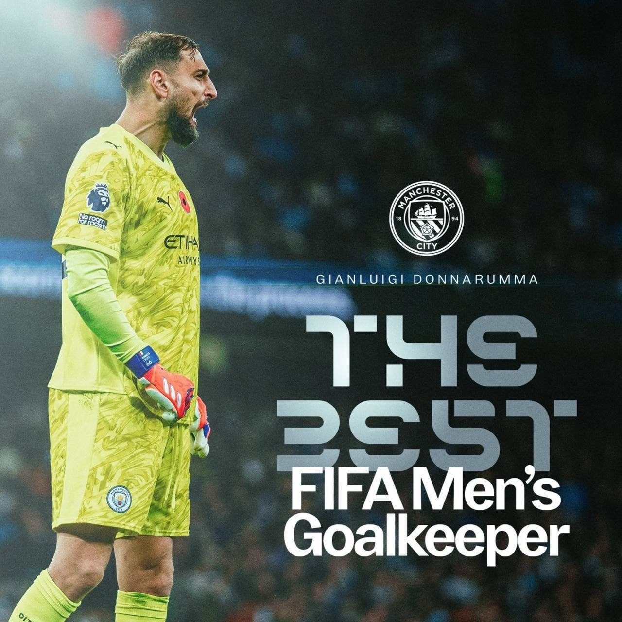 Вратарь Сити Джанлуиджи Доннарумма признан лучшим кипером года по версии ФИФА Джиджо забирает награду FIFA The Best Ранее он выиграл приз имени Яшина на церемонии ЗМ Итальянец выиграл ЛЧ Лигу 1 Кубок и Суперкубок Франции проАПЛ