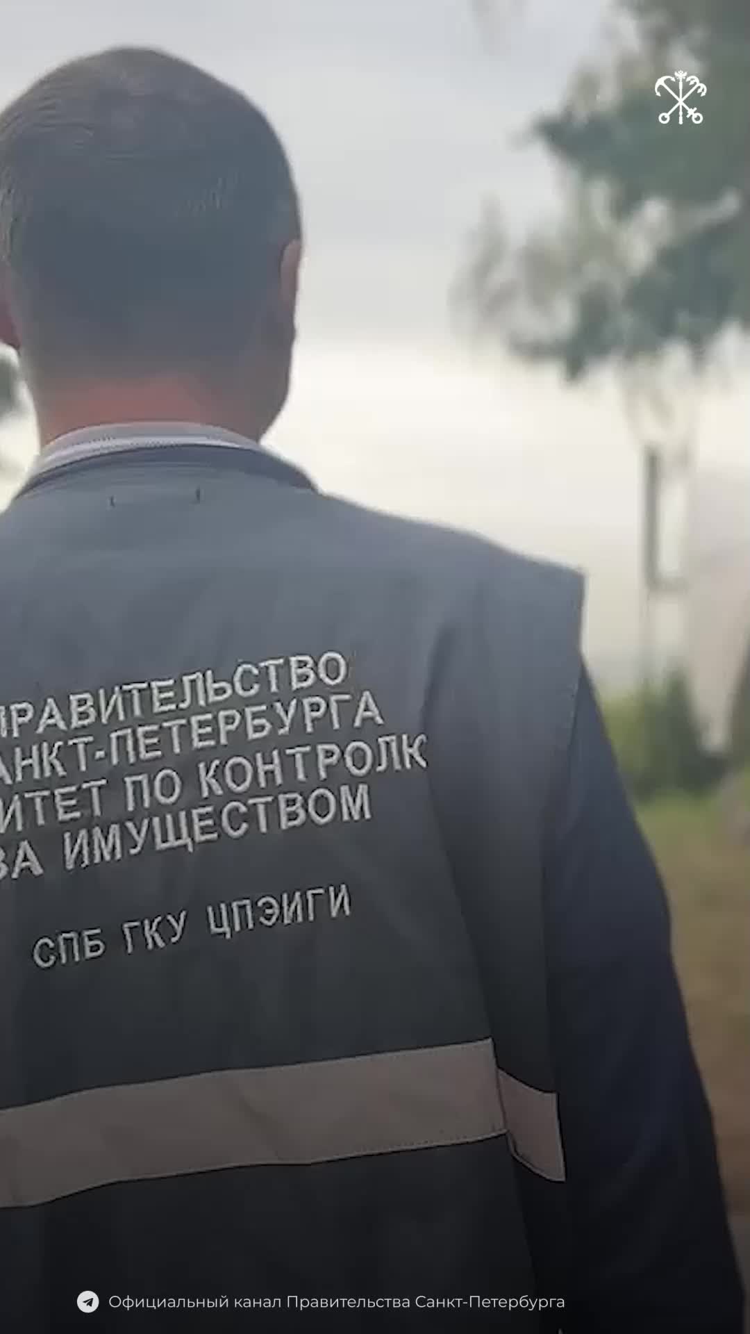 В Санкт-Петербурге начат демонтаж незаконной банкетной площадки в Курортном районе