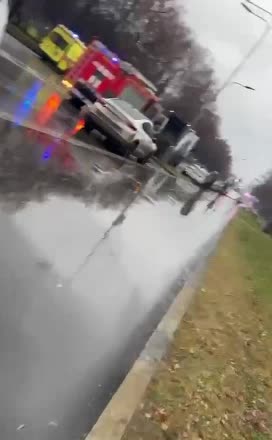 Массовое ДТП на проспекте Андропова: 6 автомобилей столкнулись, есть пострадавшие