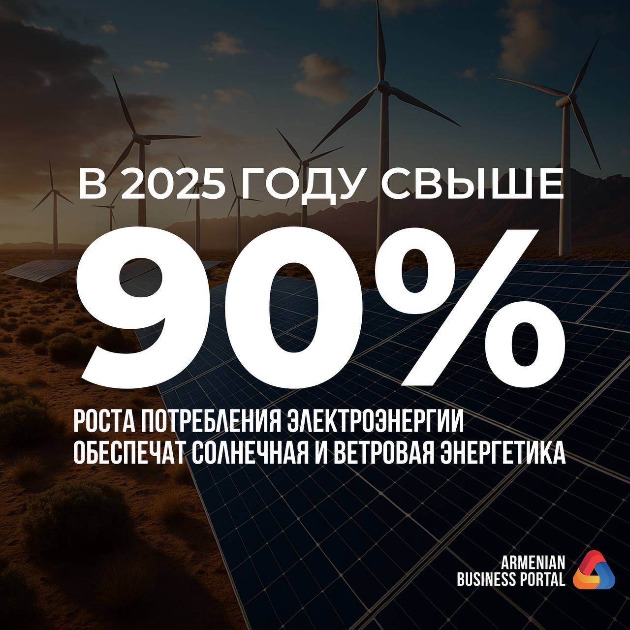 Мировой спрос на электричество растет в 2025г прогноз роста составит 3 3 в 2026г 3 7 При этом свыше 90 этого прироста в 2025г покроет производство ветряной и солнечной энергии Одновременно рекордных объемов производства в этом году достигнет ядерная энергия за счет запуска новых атомных станций в ряде стран наращивания объемов производства в США и Франции и перезапуска атомной станции в Японии В общем за 2025 2026г рост объемов производства ядерной энергии составит 2 энергии из возобновляемых источников 10 2 IEA 2025 armbusinessportal PortalNews
