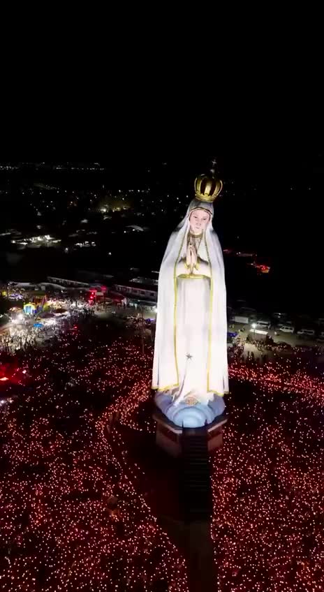 В Бразилии завершено строительство самой высокой статуи Девы Марии