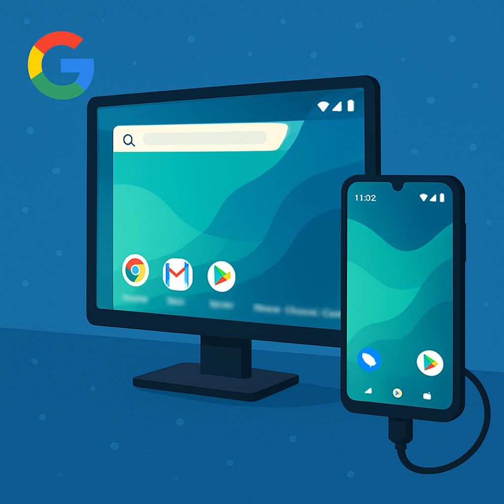 Google готовит полноценный режим рабочего стола для Android Об этом сообщает PhoneArena. Это позволит подключать смартфон к монитору и использовать интерфейс, напоминающий компьютерный. С полноценной панелью задач, плавающими окнами и возможностью перетаскивать файлы между приложениями. Подключаешь телефон к монитору — и вот перед тобой почти полноценный ПК. Это может стать настоящим прорывом: то, что раньше было фишкой Samsung DeX или Motorola Ready For, теперь будет встроено прямо в Android. Это решение может стать частью Android уже в одной из версий 16 или 17. Но самое интересное, что потенциально оно будет доступно не только для Pixel! TMT Channel Подписаться